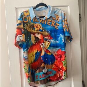 Tropical button down